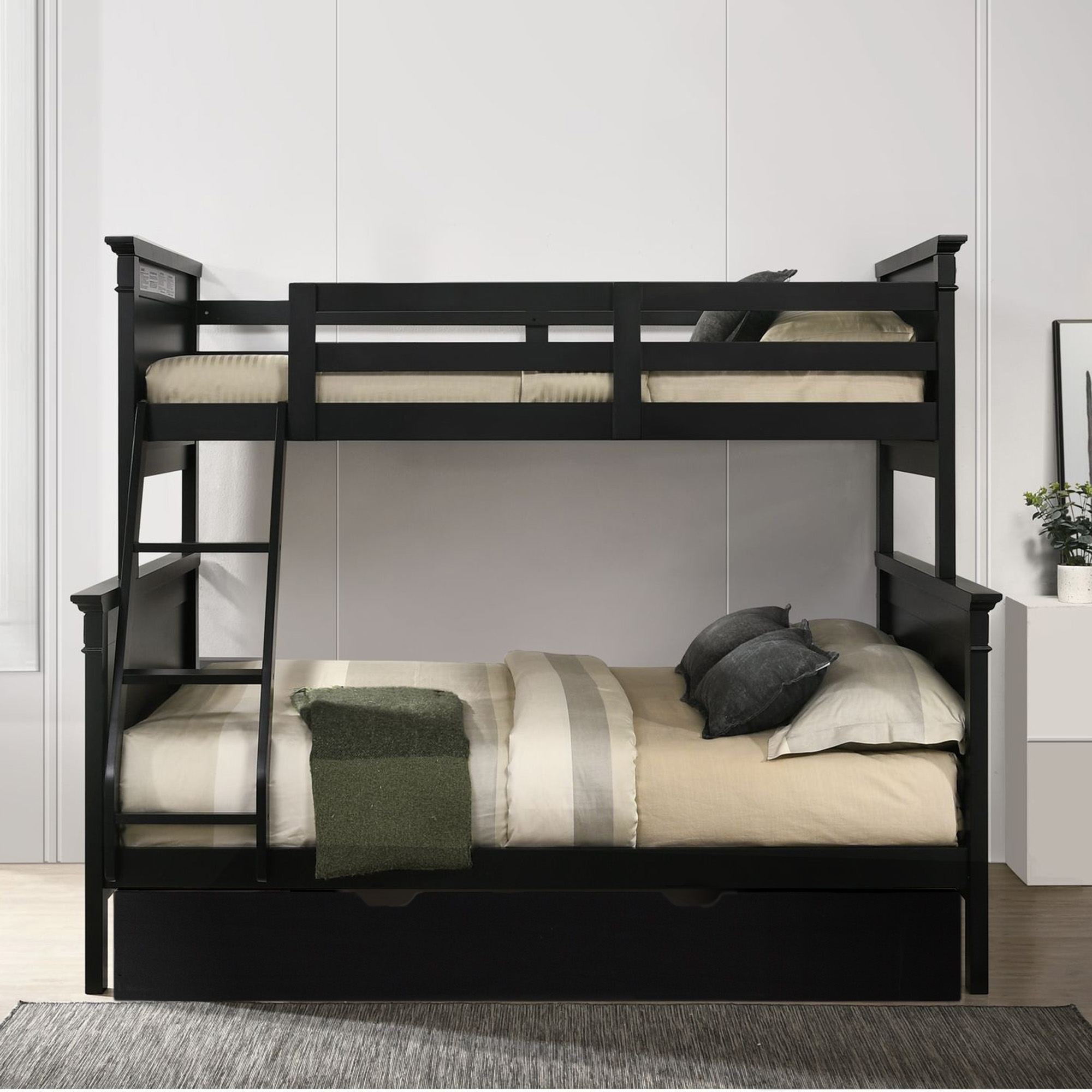 twin over full bunk bed bobs furniture