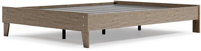 Signature Design by Ashley® Oliah Natural Queen Platform Bed-2