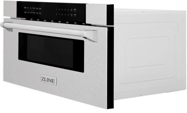 ZLINE 1.2 Cu. Ft. DuraSnow® Stainless Steel Built In Microwave Drawer 3