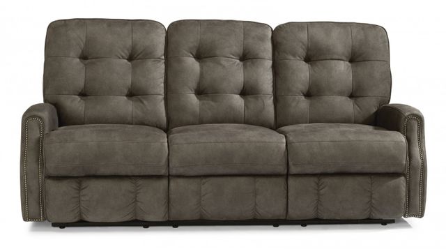 Flexsteel® Devon Fabric Power Reclining Sofa-1