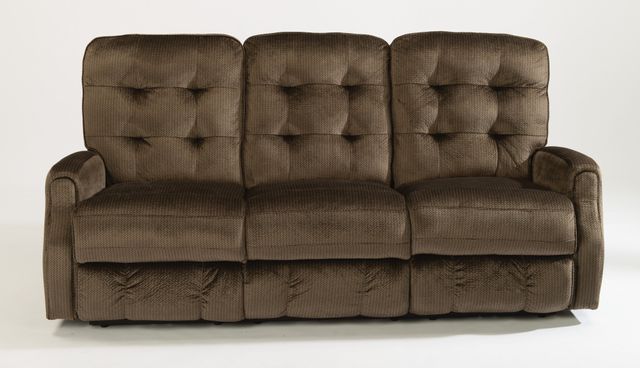 Flexsteel® Devon Fabric Reclining Sofa-0