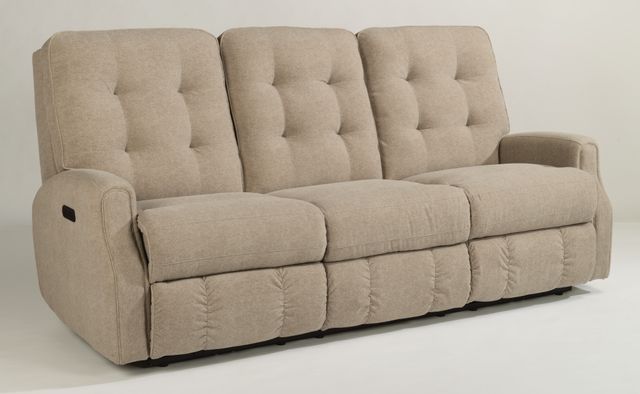 Flexsteel® Devon Fabric Power Reclining Sofa-0