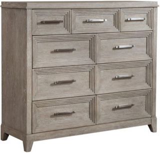 Liberty Belmar Washed Taupe & Silver Champagne Dresser
