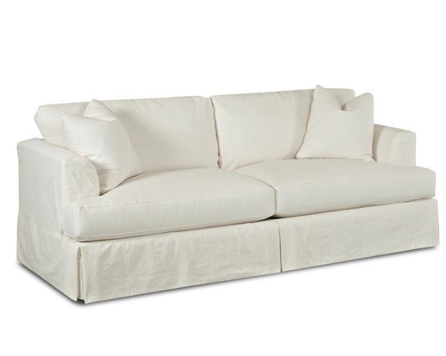 Klaussner® Bentley Slipcover Sofa-1