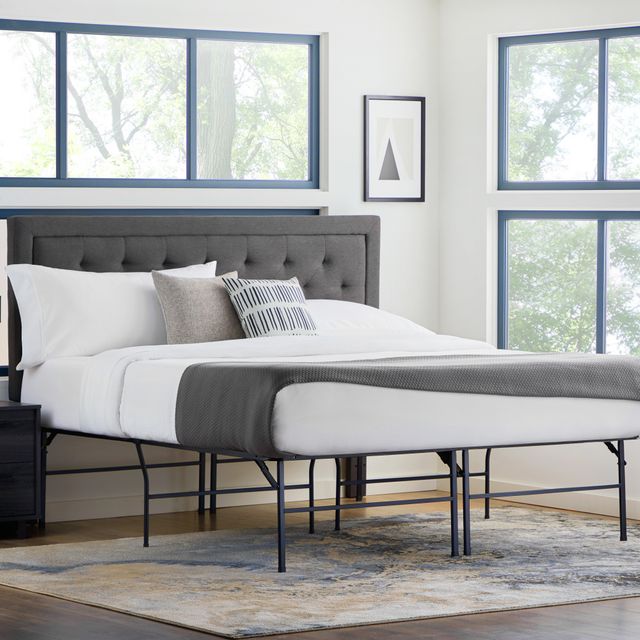 Malouf® Structures™ 18" Highrise HD Queen Bed Frame 6