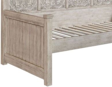 Liberty Heartland Antique White Twin Day Bed-1
