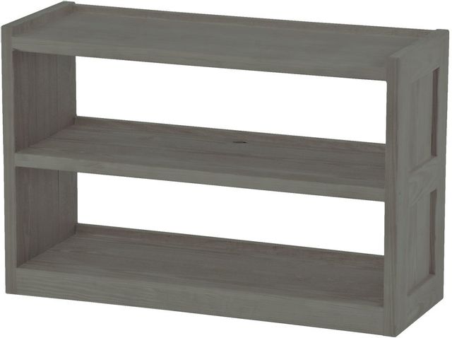 Crate Designs™ Furniture Graphite Open Back Bookcase/TV Stand ...