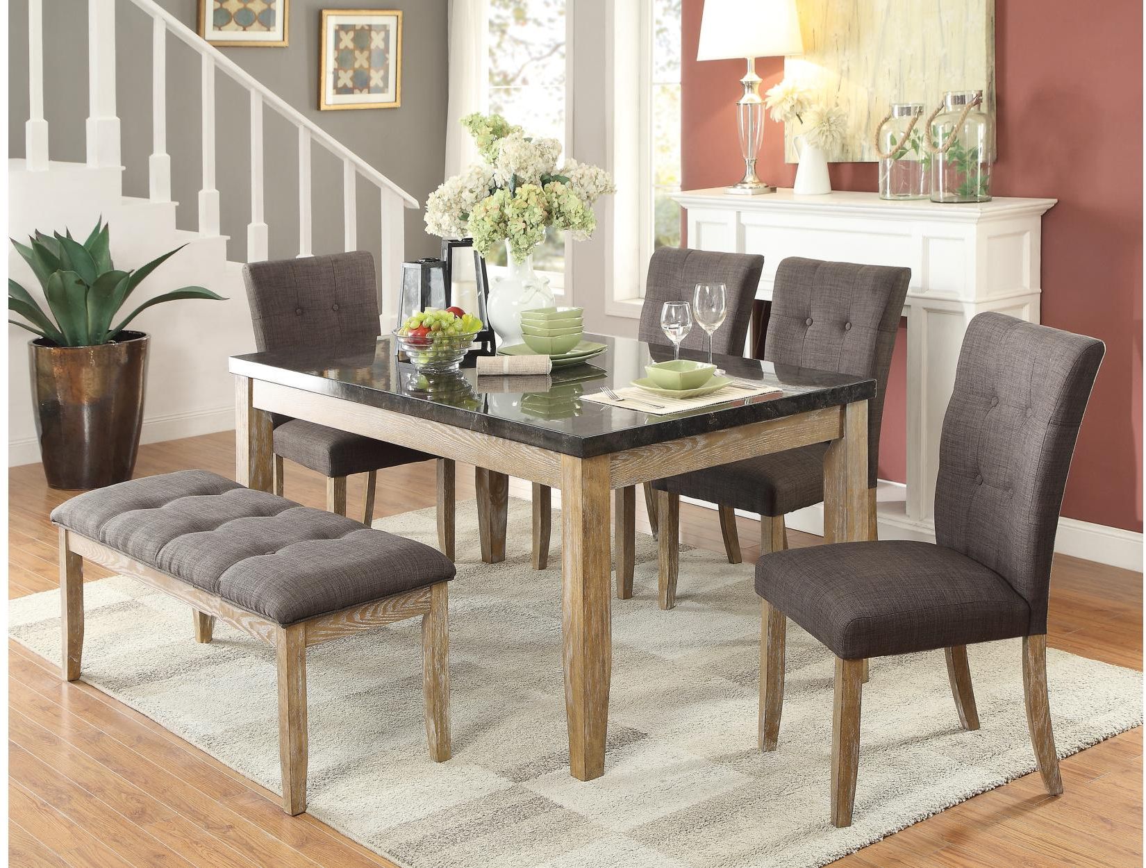 Homelegance® Huron Dining Table | Homelife Furniture & Mattress | Tracy, CA