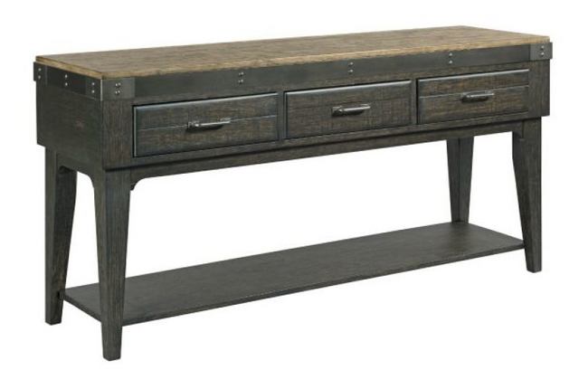 Kincaid Furniture Plank Road  Rankin Charcoal Artisan's Sideboard-0