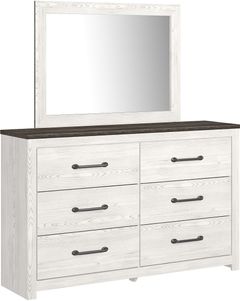 Signature Design by Ashley® Gerridan White Dresser and Mirror Set