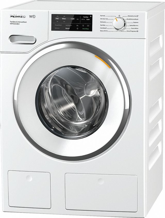 Miele 2.26 Cu. Ft. Lotus White Front Load Washer-0