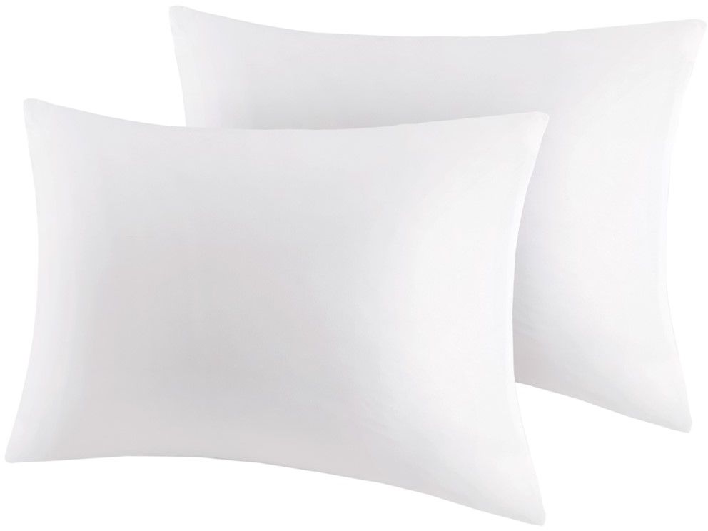 Olliix by Bed Guardian by Sleep Philosophy Set of 2 White Standard 3M Scotchgard Pillow Protectors