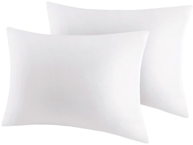 Olliix by Bed Guardian by Sleep Philosophy Set of 2 White King 3M Scotchgard Pillow Protectors-0