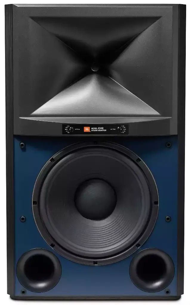 JBL® Premium 4349 Black 2-way 12" Studio Monitor Bookshelf Loudspeaker