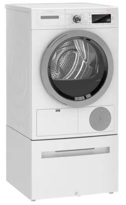 Bosch 800 Series 4.0 Cu. Ft. White Front Load Electric Dryer 8