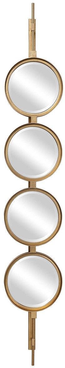 Uttermost® by Grace Feyock Button Gold Mirror