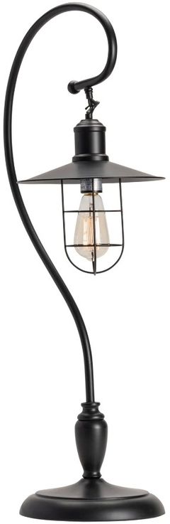 Crestview Collection Harbor Side Black Table Lamp