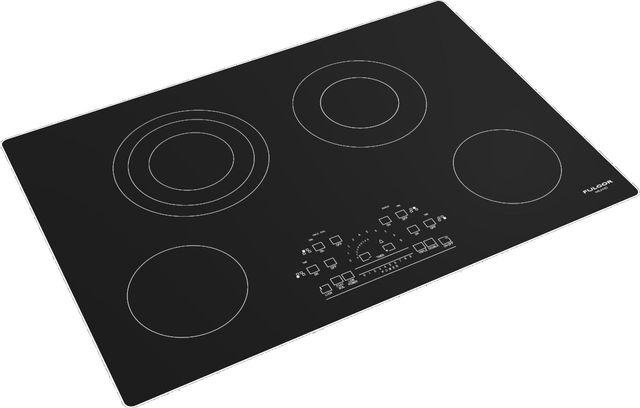 Fulgor Milano® 600 Series 30" Stainless Steel Electric Cooktop 6