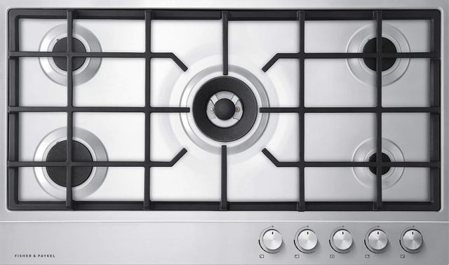 Fisher & Paykel Series 7 36" Stainless Steel Gas Cooktop-0