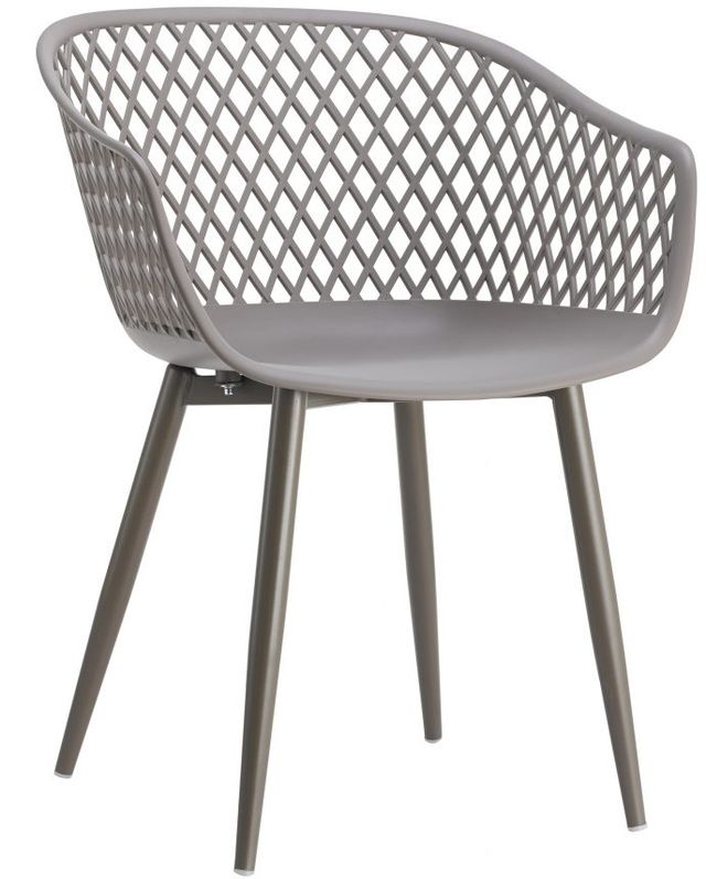 Moe's Home Collection Piazza Grey Outdoor Chair
