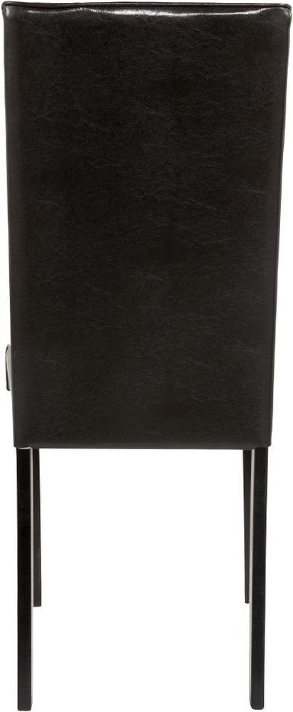 Signature Design by Ashley® Kimonte 2-Piece Dark Brown Dining Upholstered Side Chair-3