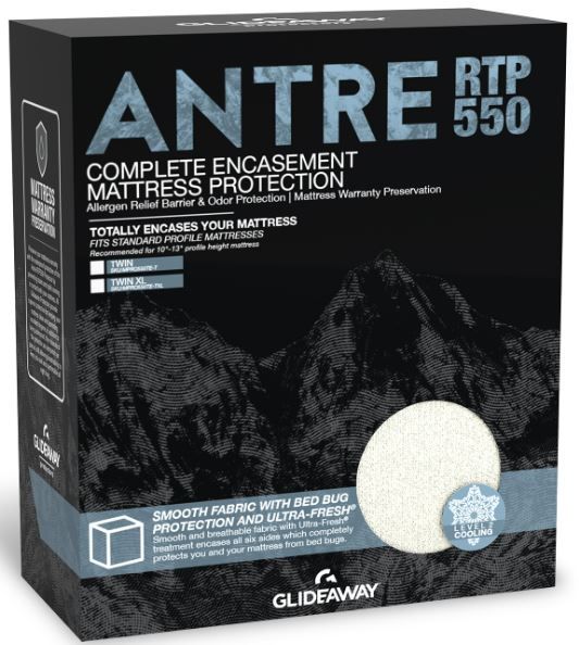 Glideaway® Antre Queen Complete Encasement Mattress Protector 0