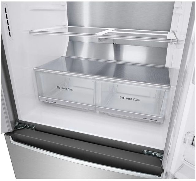 LG 18.3 Cu. Ft. Smudge Resistant Stainless Steel Counter Depth French Door Refrigerator 6