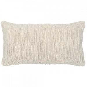 Villa by Classic Home Rina Ivory Throw Pillow 14x26