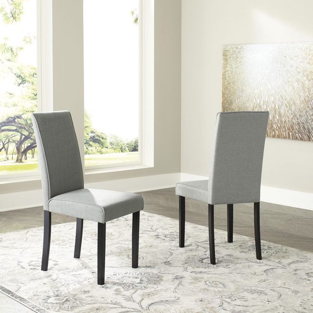 Signature Design by Ashley® Kimonte Gray Dining Chair 7