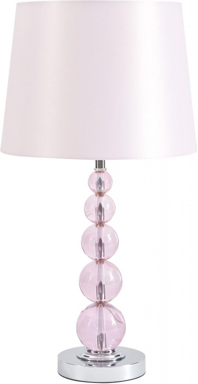 Signature Design by Ashley® Letty Pink Table Lamp 0