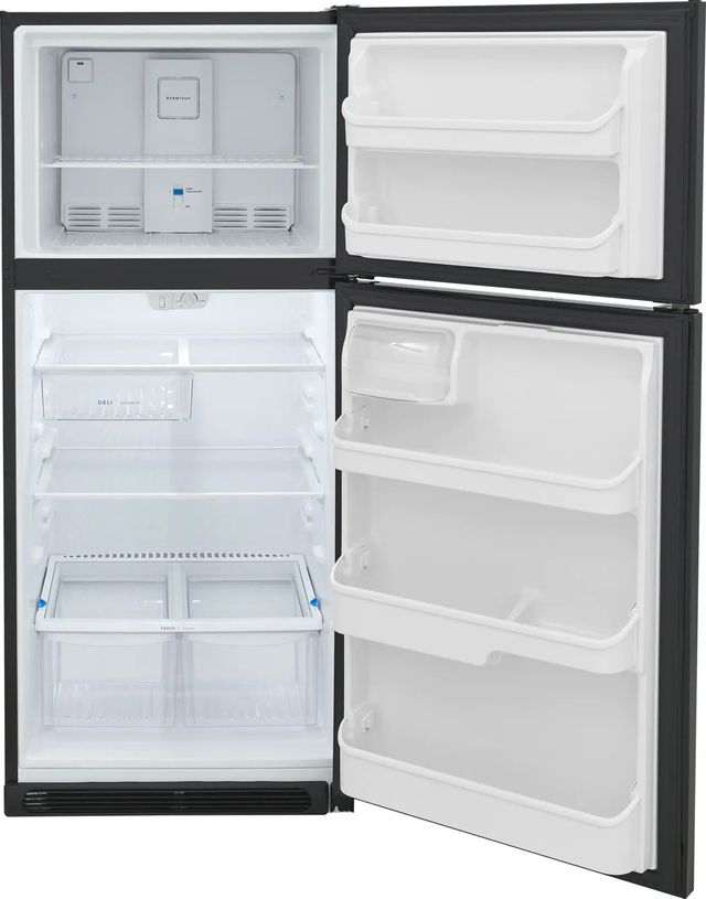 Frigidaire® 20.5 Cu. Ft. Black Top Freezer Refrigerator 3