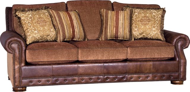 Mayo Fabric/Leather Sofa