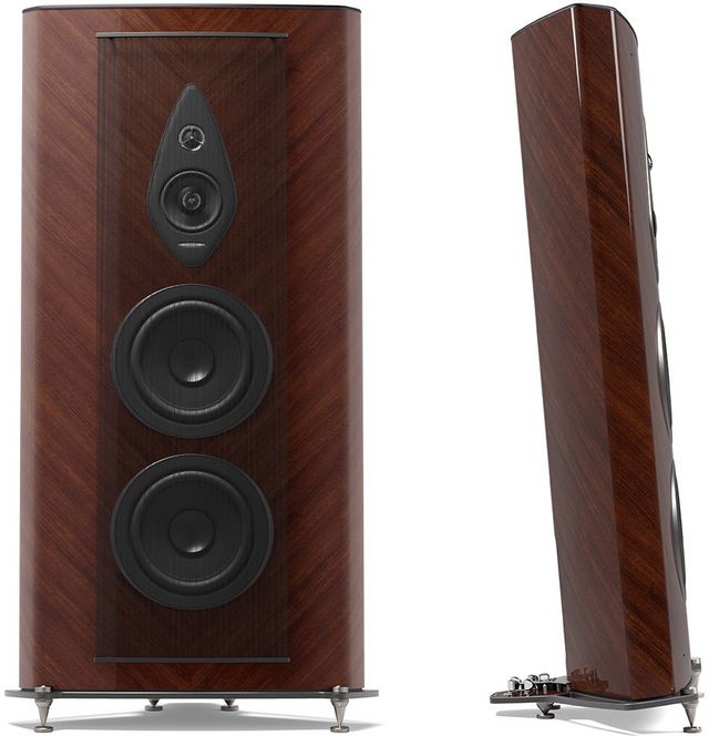 Sonus faber® Stradivari 10" Wenge Floor Standing Speakers