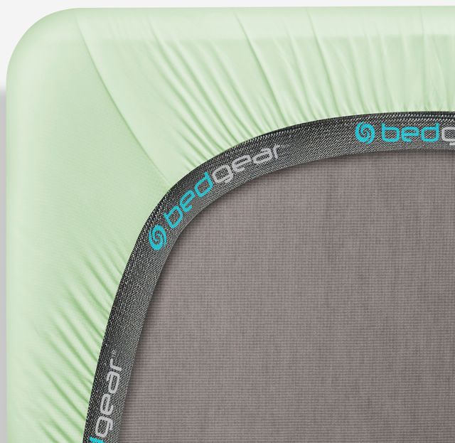 Bedgear® Dri-Tec® Performance Sage Crib Fitted Sheet-1