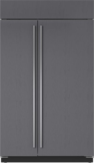 Sub-Zero® 28.2 Cu. Ft. Overlay Built In Side By Side Refrigerator-0