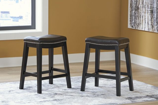Signature Design by Ashley® Lemante Dark Brown Counter Height Stool 16