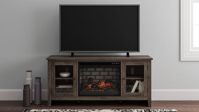 Signature Design by Ashley® Arlenbry Gray 60" TV Stand with Electric Fireplace 6
