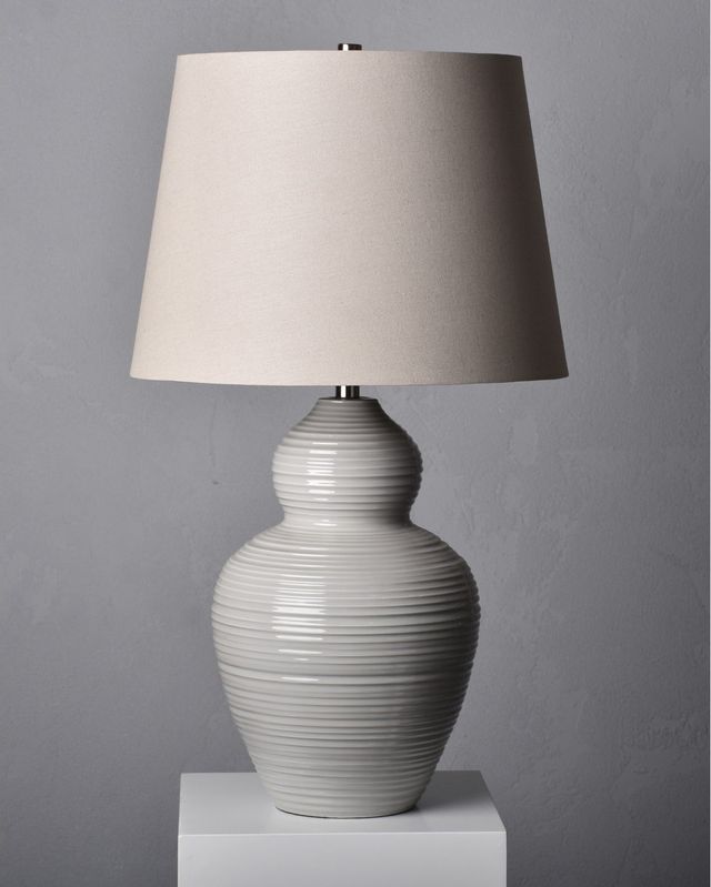 Renwil® Latchmore Light Grey Table Lamp 4