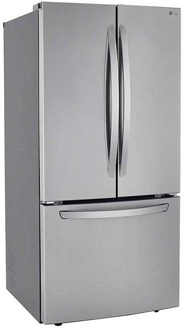 Réfrigérateur à portes françaises de 33 po LG® de 25,2 pi³ - Acier inoxydable 2