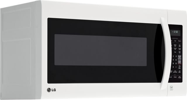 LG 2.0 Cu. Ft. Smooth White Over The Range Microwave 3