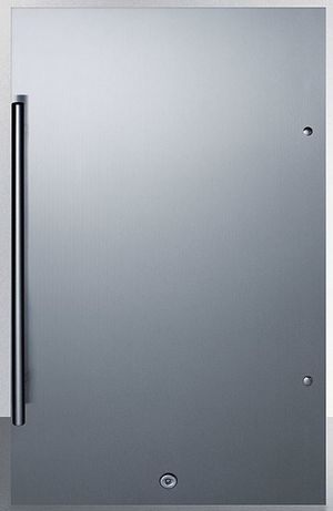 Summit® 3.13 Cu. Ft. Stainless Steel ADA Compliant Shallow Depth Outdoor Built In All Refrigerator