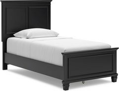 Signature Design by Ashley® Lanolee Black Twin Panel Bed