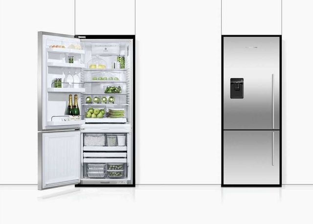 Fisher & Paykel Series 7 13.4 Cu. Ft. Stainless Steel Counter Depth Bottom Freezer Refrigerator 6