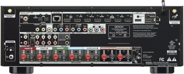 Denon® 7.2 Channel High-Power 4K AV Receiver 2