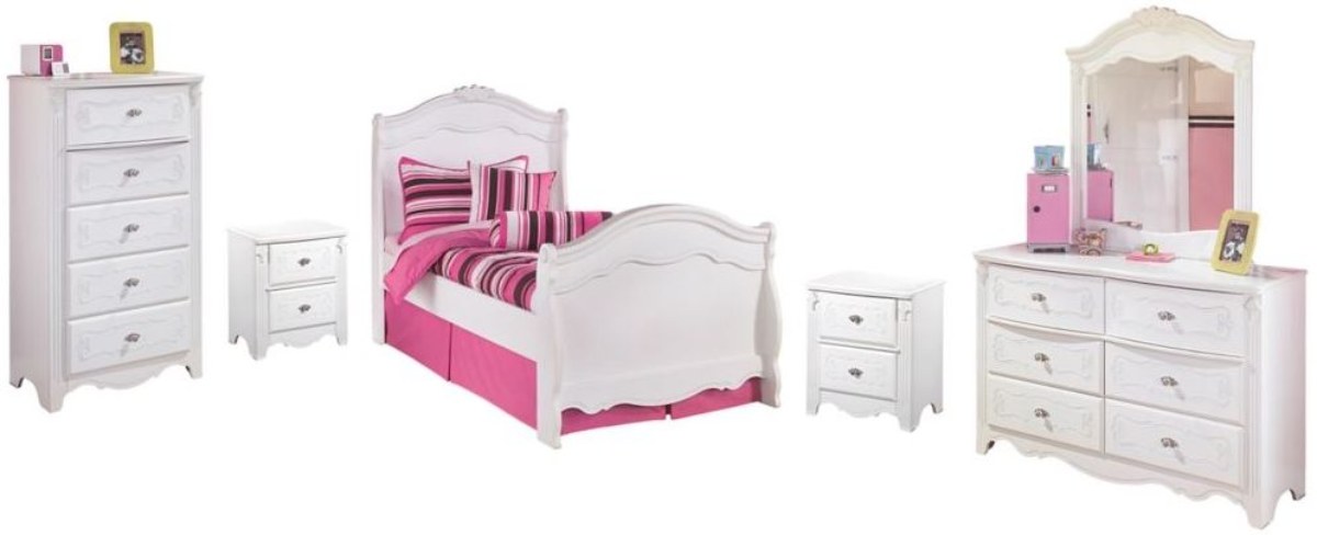 Exquisite twin shop sleigh bed