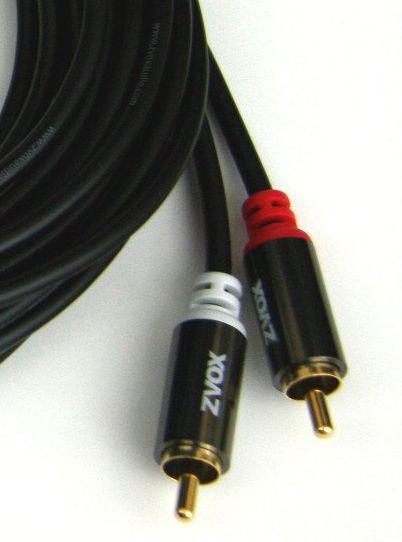 ZVOX® 2 Meter RCA-Mini Connecting Cable (6.6 Ft) 1