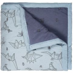 Cariloha Bamboo Viscose Dino Moon Mist Percale Quilt