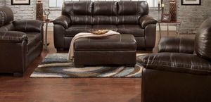 Affordable Furniture Austin 3-Piece Chocolate Living Room Set