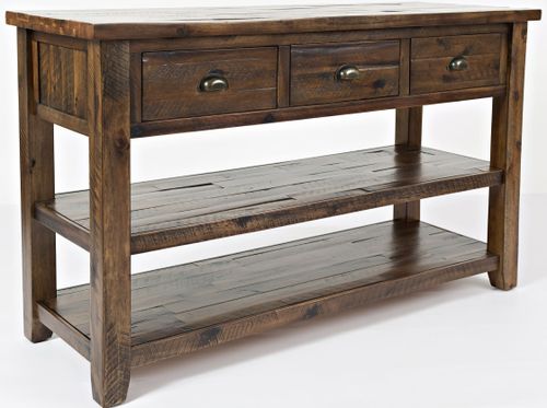 Jofran Inc. Artisan's Craft Dakota Oak Sofa Table