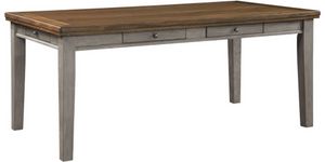 Homelegance® Tigard Cherry/Gray Dining Table